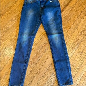 Women’s Blue Vins Me Skinny Jeans Size 9